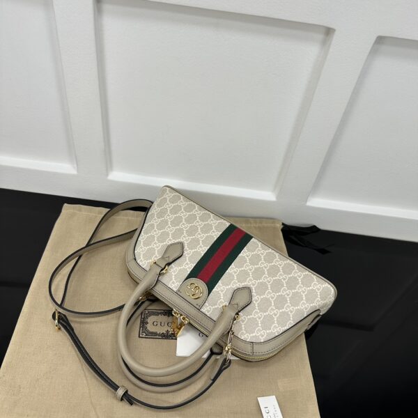 1:1 Replica GUCCI SMALL TOP HANDLE BAG P grey Exclusive For Women 795249