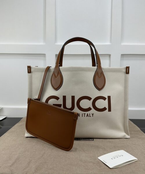 replica gucci tote bag with gucci print p