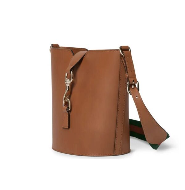 1:1 Replica GG MINI BUCKET SHOULDER BAG P Brown leather Exclusive For Women 782908 AABHE 2141