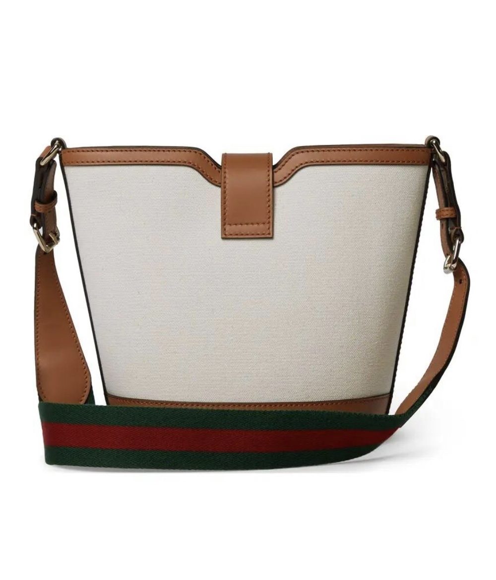 1:1 Replica GG MINI BUCKET SHOULDER BAG P Natural canvas Exclusive For Women 782908 FADGF 9041
