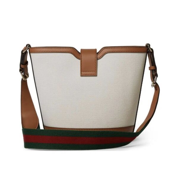 1:1 Replica GG MINI BUCKET SHOULDER BAG P Natural canvas Exclusive For Women 782908 FADGF 9041