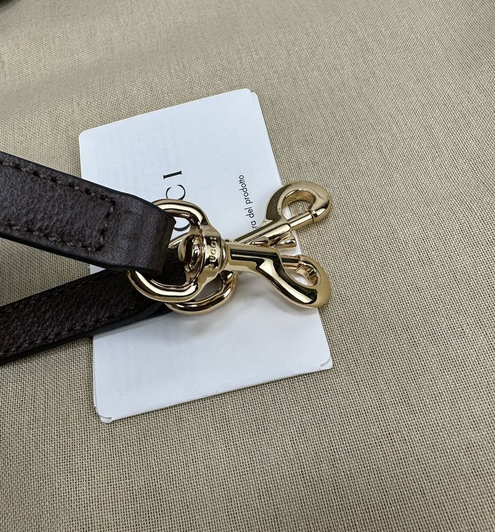 1:1 Replica GUCCI OPHIDIA MEDIUM TOP HANDLE BAG P Beige and ebony GG Supreme canvas Exclusive For Women 795258 96IWG 8745