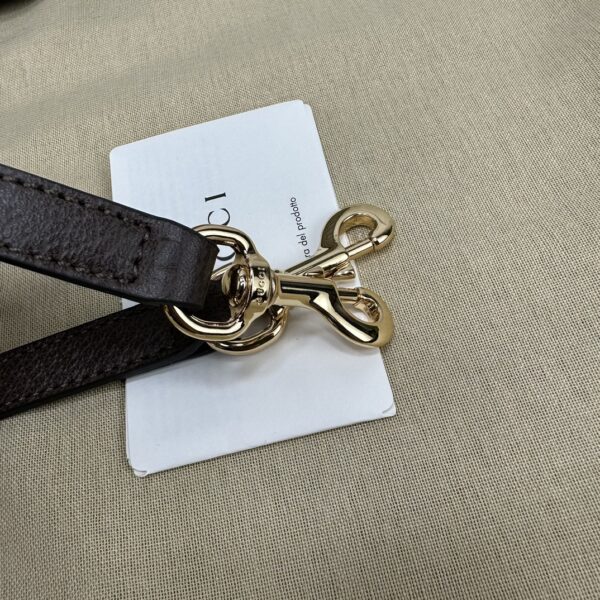 1:1 Replica GUCCI OPHIDIA MEDIUM TOP HANDLE BAG P Beige and ebony GG Supreme canvas Exclusive For Women‎ 795258 96IWG 8745