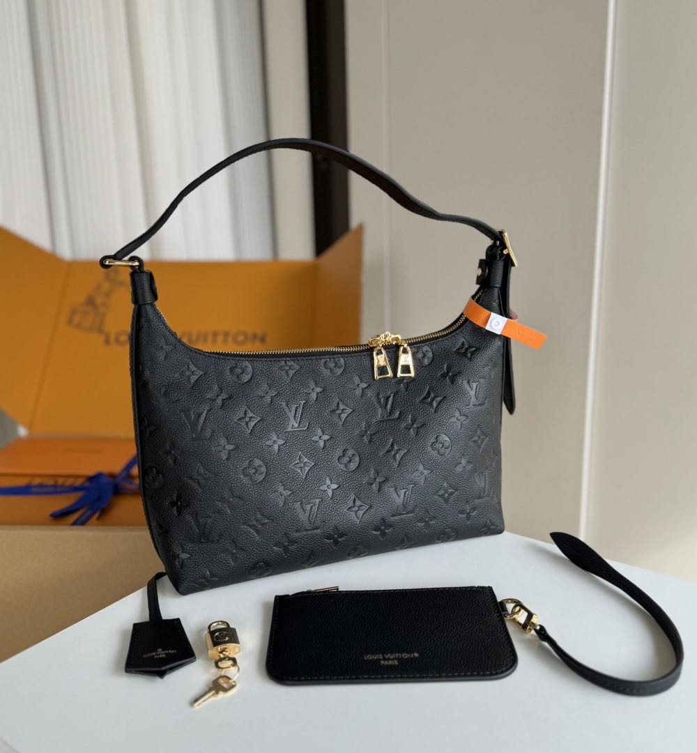 1:1 Replica Louis Vuitton LV slouchy bag monogram empreinte Luxury bag for Women M46610