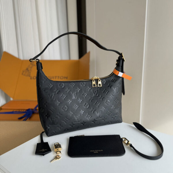1:1 Replica Louis Vuitton LV slouchy bag monogram empreinte Luxury bag for Women M46610