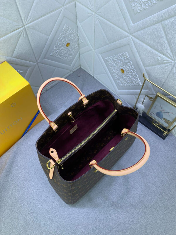 1:1 Replica Louis Vuitton LV Montaigne GM Monogram Canvas Luxury Bag For Women M41067 - 13in/33cm