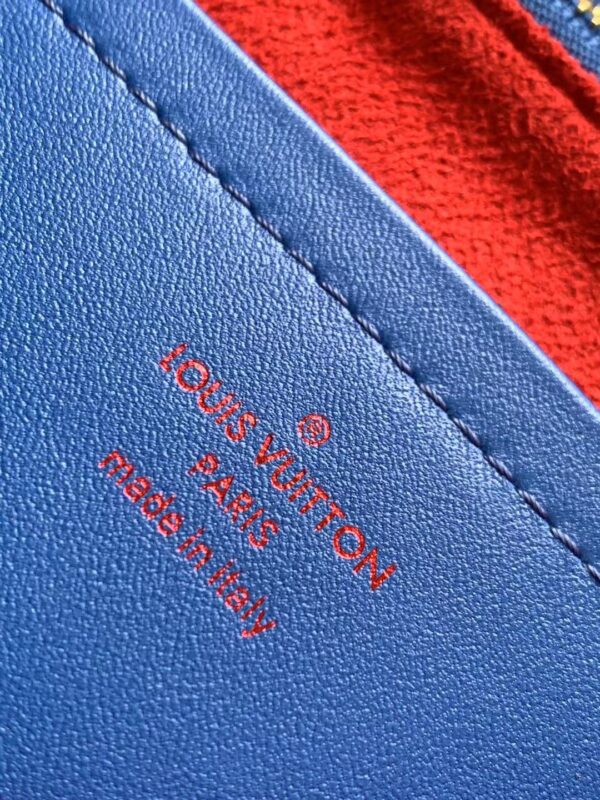 1:1 Replica Louis Vuitton Coussin PM Pochette Shoulder Bag Blue Red M80743 Luxury Bag For Women -  20cm