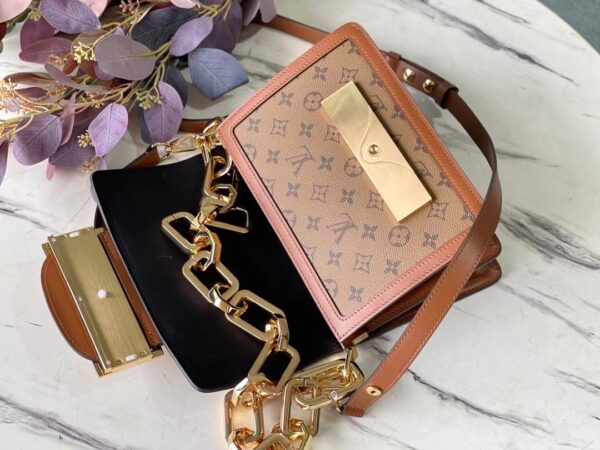 1:1 Replica Louis Vuitton Dauphine Mini Lock  Luxury Bag For Women M46537 - 25cm