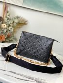 1:1 Replica Louis Vuitton Coussin PM Black M57790 Luxury Bag For Women -  26cm