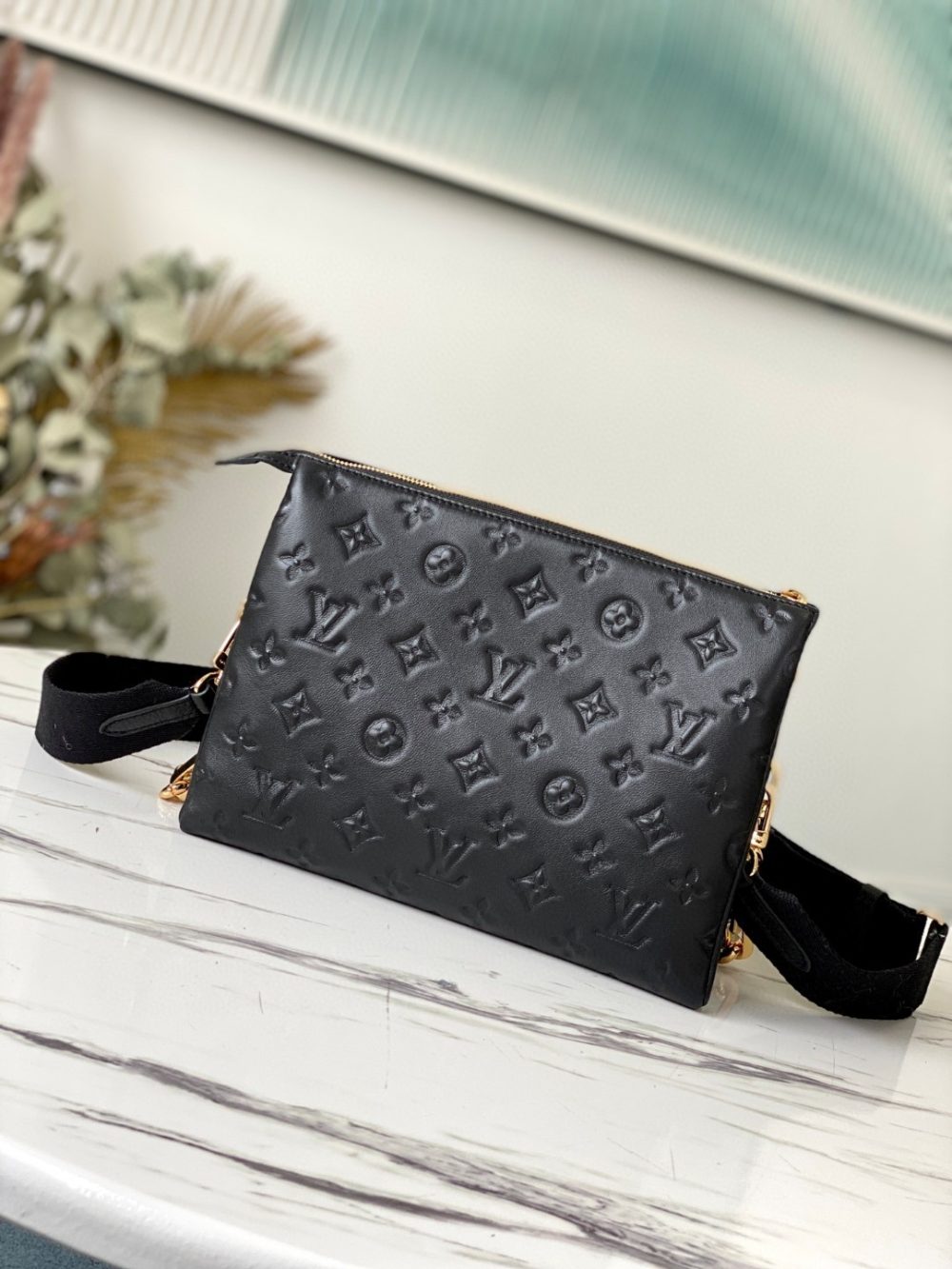 1:1 Replica Louis Vuitton Coussin PM Black M57790 Luxury Bag For Women -  26cm - Image 3