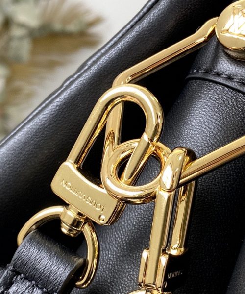 1:1 Replica Louis Vuitton Coussin PM Black M57790 Luxury Bag For Women -  26cm