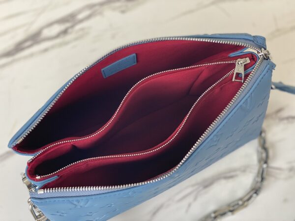 1:1 Replica Louis Vuitton Coussin PM Blue M57791 Luxury Bag For Women -  26cm