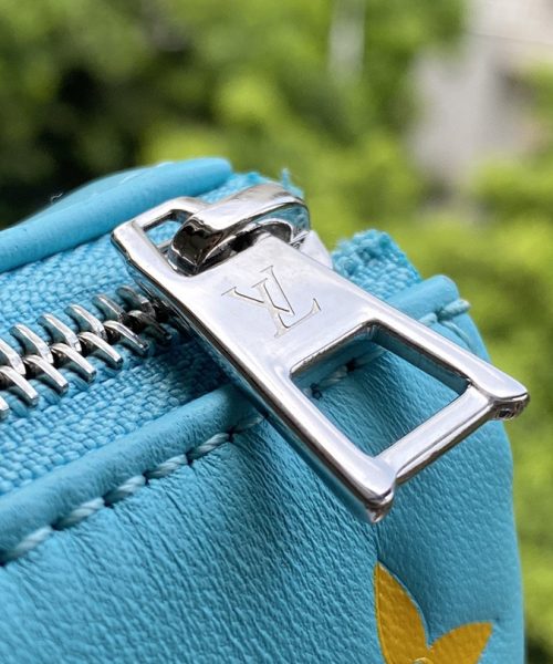 1:1 Replica Louis Vuitton Coussin PM Light Green Lake Blue M57791 Luxury Bag For Women -  26cm