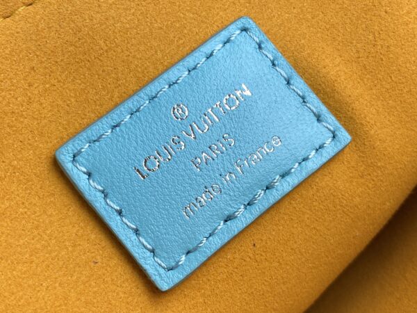 1:1 Replica Louis Vuitton Coussin PM Light Green Lake Blue M57791 Luxury Bag For Women -  26cm