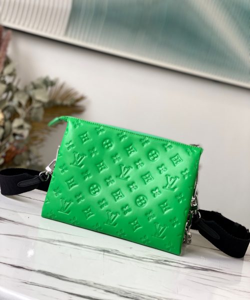 1:1 Replica Louis Vuitton Coussin PM Green M57936 Luxury Bag For Women -  26cm