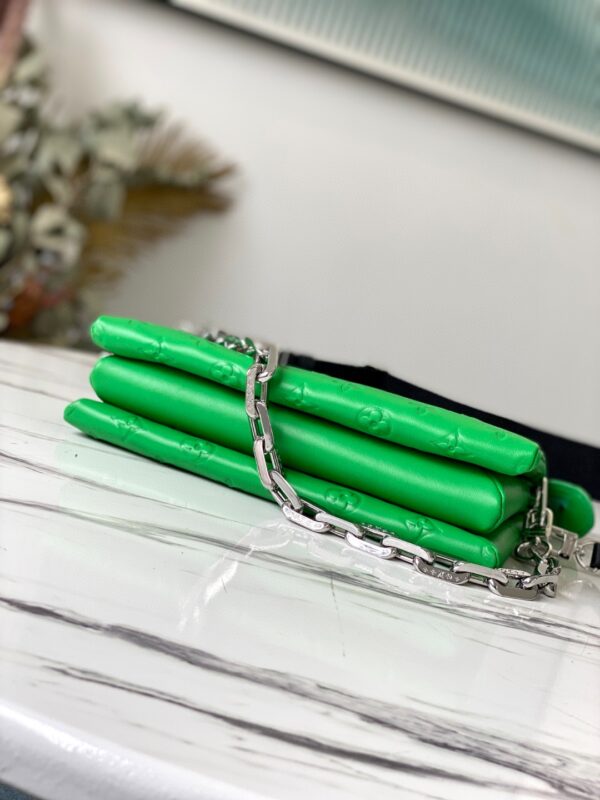 1:1 Replica Louis Vuitton Coussin PM Green M57936 Luxury Bag For Women -  26cm