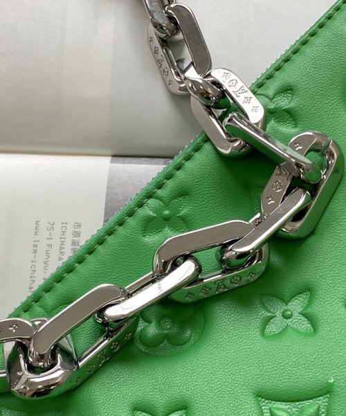 1:1 Replica Louis Vuitton Coussin PM Green M57936 Luxury Bag For Women -  26cm