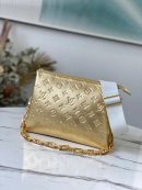 1:1 Replica Louis Vuitton Coussin PM gold M57790 Luxury Bag For Women -  26cm