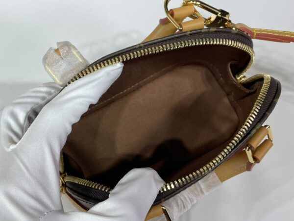 1:1 Replica Louis Vuitton LV Nano Alma Monogram Luxury Bag For Women M82717 - 18cm