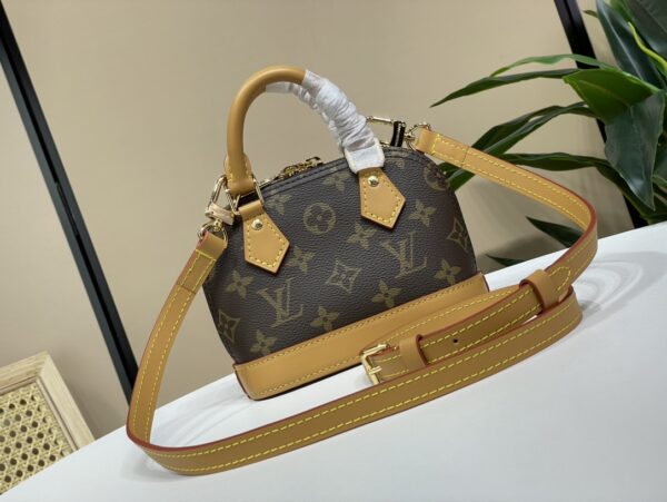 1:1 Replica Louis Vuitton LV Nano Alma Monogram Luxury Bag For Women M82717 - 18cm