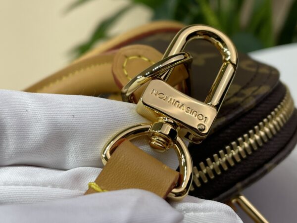 1:1 Replica Louis Vuitton LV Nano Alma Monogram Luxury Bag For Women M82717 - 18cm