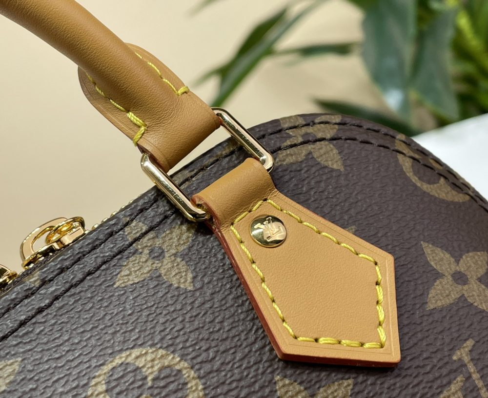 1:1 Replica Louis Vuitton LV Nano Alma Monogram Luxury Bag For Women M82717 - 18cm