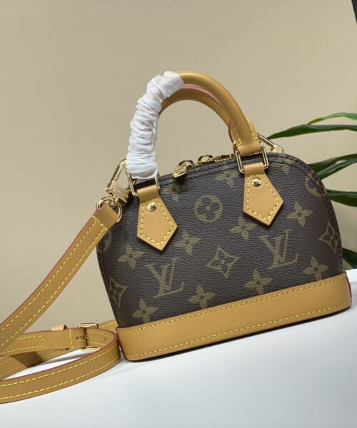 1:1 Replica Louis Vuitton LV Nano Alma Monogram Luxury Bag For Women M82717 - 18cm