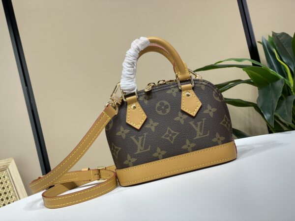 1:1 Replica Louis Vuitton LV Nano Alma Monogram Luxury Bag For Women M82717 - 18cm