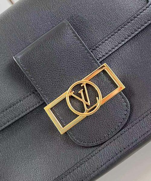 1:1 Replica Louis Vuitton LV Dauphine Soft MM H27 Luxury Bag For Women M25209 - 24cm