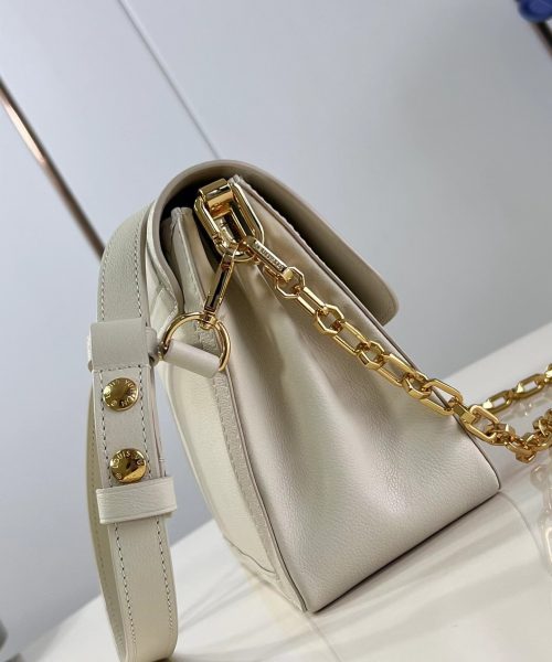 1:1 Replica Louis Vuitton LV Dauphine Soft MM H27 Luxury Bag For Women M25050 - 24cm