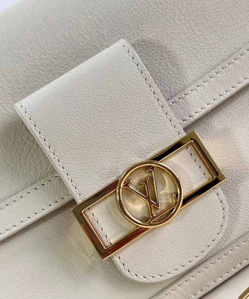1:1 Replica Louis Vuitton LV Dauphine Soft MM H27 Luxury Bag For Women M25050 - 24cm