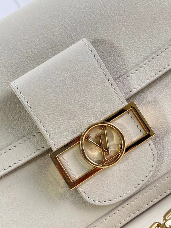 1:1 Replica Louis Vuitton LV Dauphine Soft MM H27 Luxury Bag For Women M25050 - 24cm