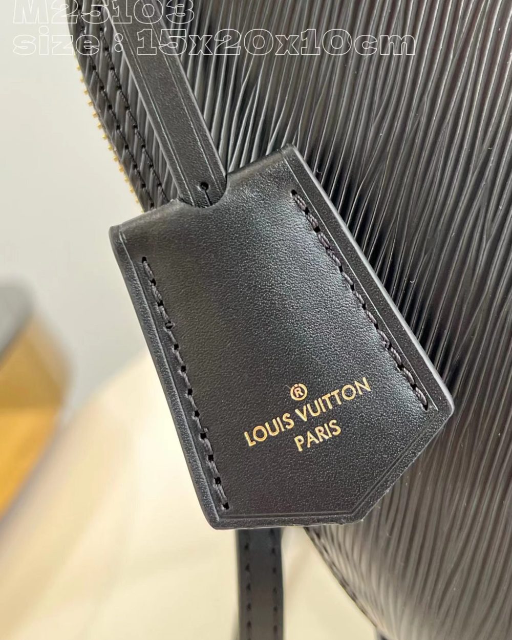 1:1 Replica Louis Vuitton LV Alma Backpack Epi Luxury Bag For Women M25103 - 20cm