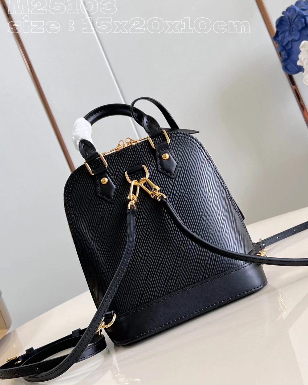 1:1 Replica Louis Vuitton LV Alma Backpack Epi Luxury Bag For Women M25103 - 20cm