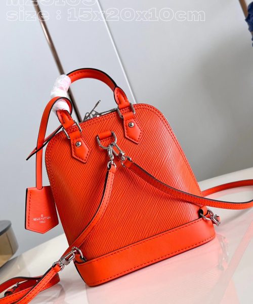 1:1 Replica Louis Vuitton LV Alma Backpack Epi Luxury Bag For Women M25104 - 20cm