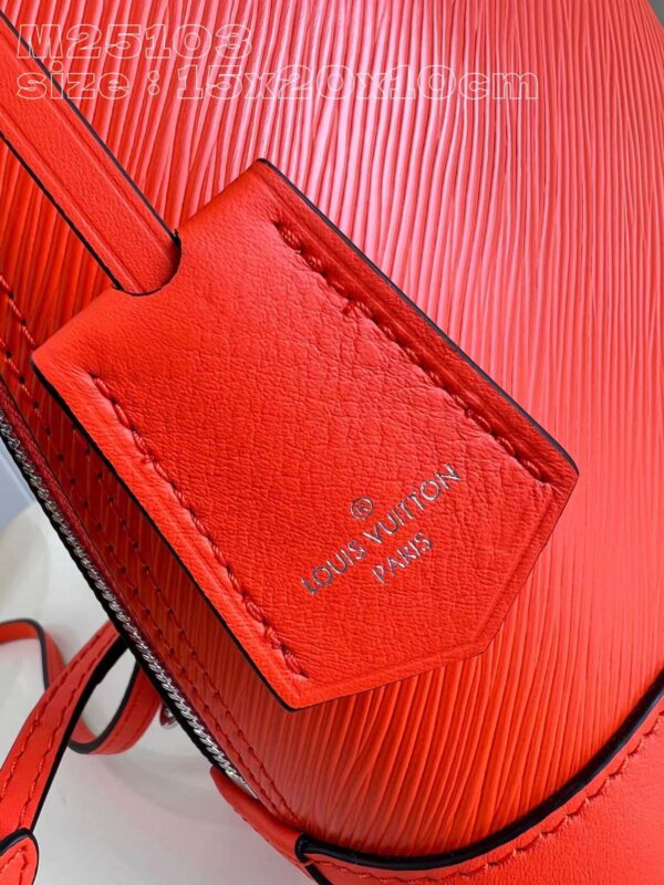 1:1 Replica Louis Vuitton LV Alma Backpack Epi Luxury Bag For Women M25104 - 20cm
