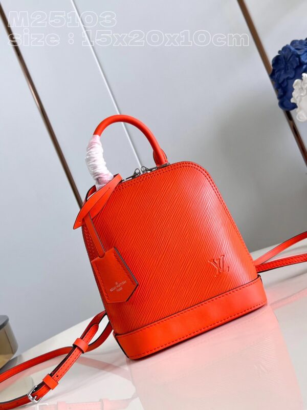 1:1 Replica Louis Vuitton LV Alma Backpack Epi Luxury Bag For Women M25104 - 20cm