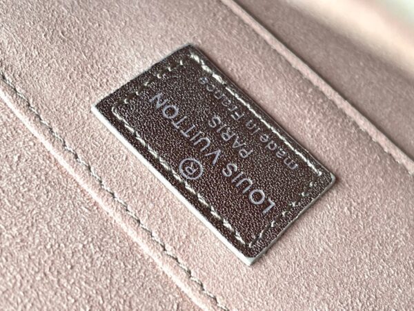 1:1 Replica Louis Vuitton LV Mini Dauphine Other Monogram earlescent gold Luxury Bag For Women M21740 - 20cm