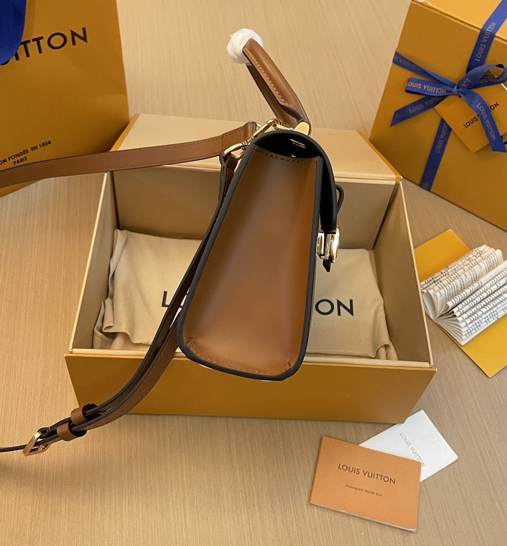 1:1 Replica Louis Vuitton LV Dauphine Capitale Luxury Bag For Women M46751 - 17.5cm