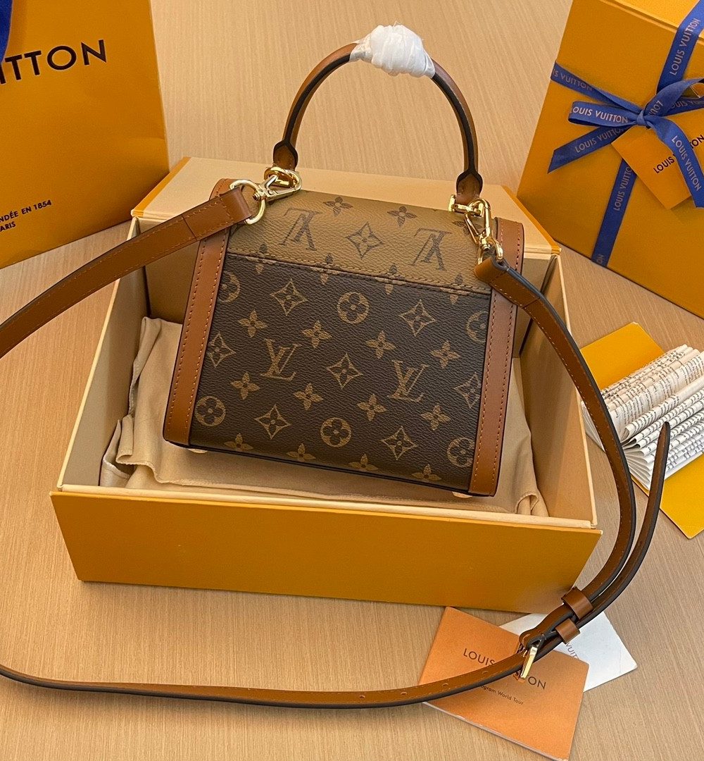 1:1 Replica Louis Vuitton LV Dauphine Capitale Luxury Bag For Women M46751 - 17.5cm
