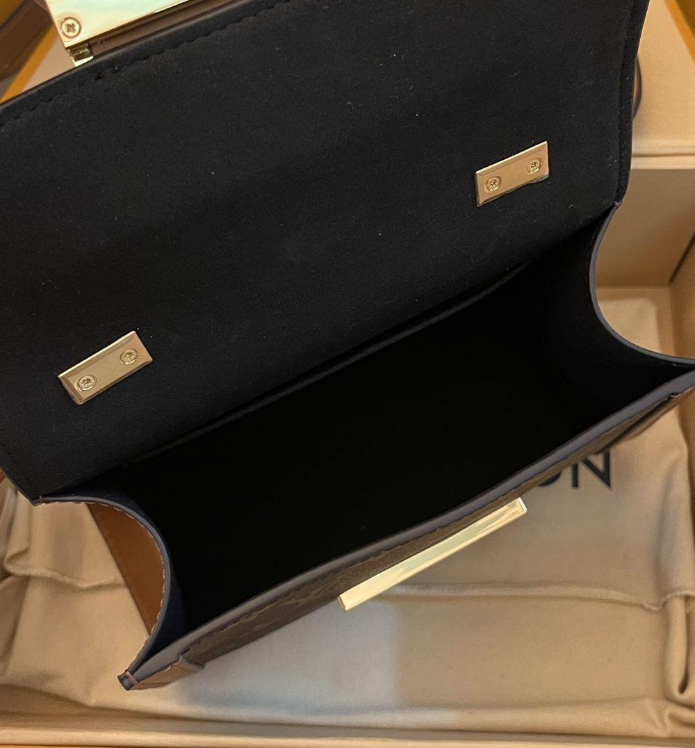 1:1 Replica Louis Vuitton LV Dauphine Capitale Luxury Bag For Women M46751 - 17.5cm