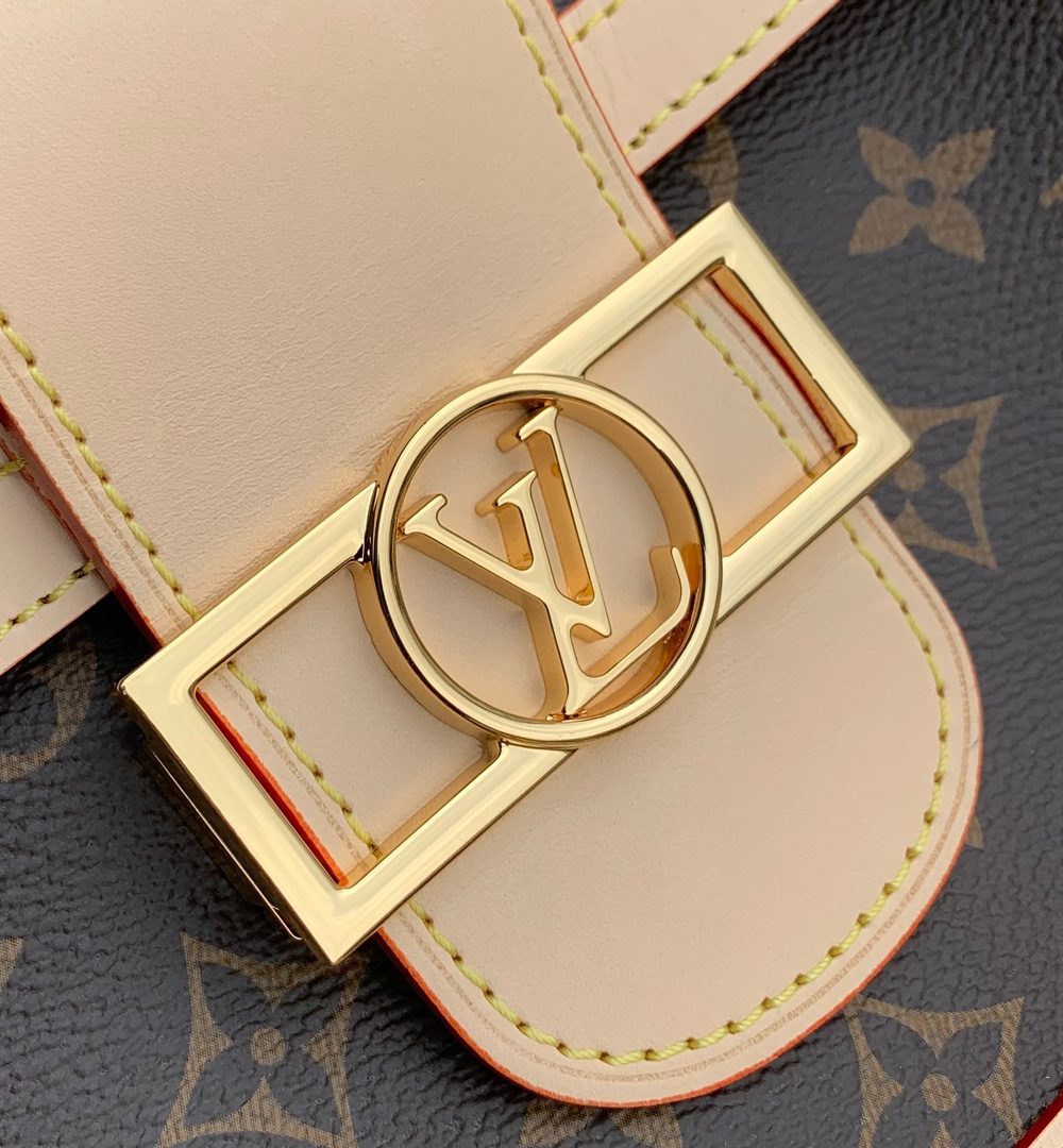 1:1 Replica Louis Vuitton LV Dauphine Soft GM Monogram Luxury Bag For Women M47149 - 28cm