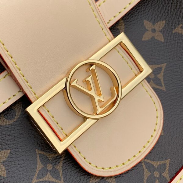 1:1 Replica Louis Vuitton LV Dauphine Soft GM Monogram Luxury Bag For Women M47149 - 28cm