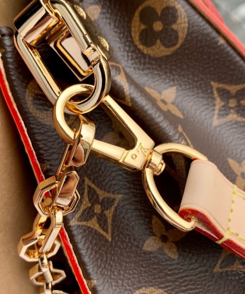 1:1 Replica Louis Vuitton LV Dauphine Soft GM Monogram Luxury Bag For Women M47149 - 28cm