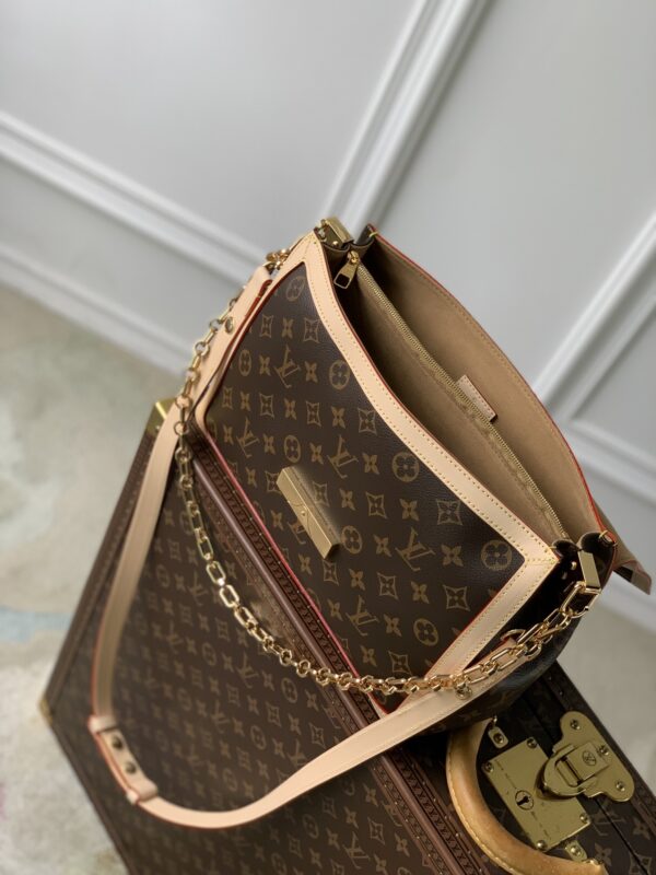 1:1 Replica Louis Vuitton LV Dauphine Soft GM Monogram Luxury Bag For Women M47149 - 28cm