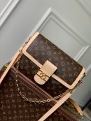 1:1 Replica Louis Vuitton LV Dauphine Soft GM Monogram Luxury Bag For Women M47149 - 28cm