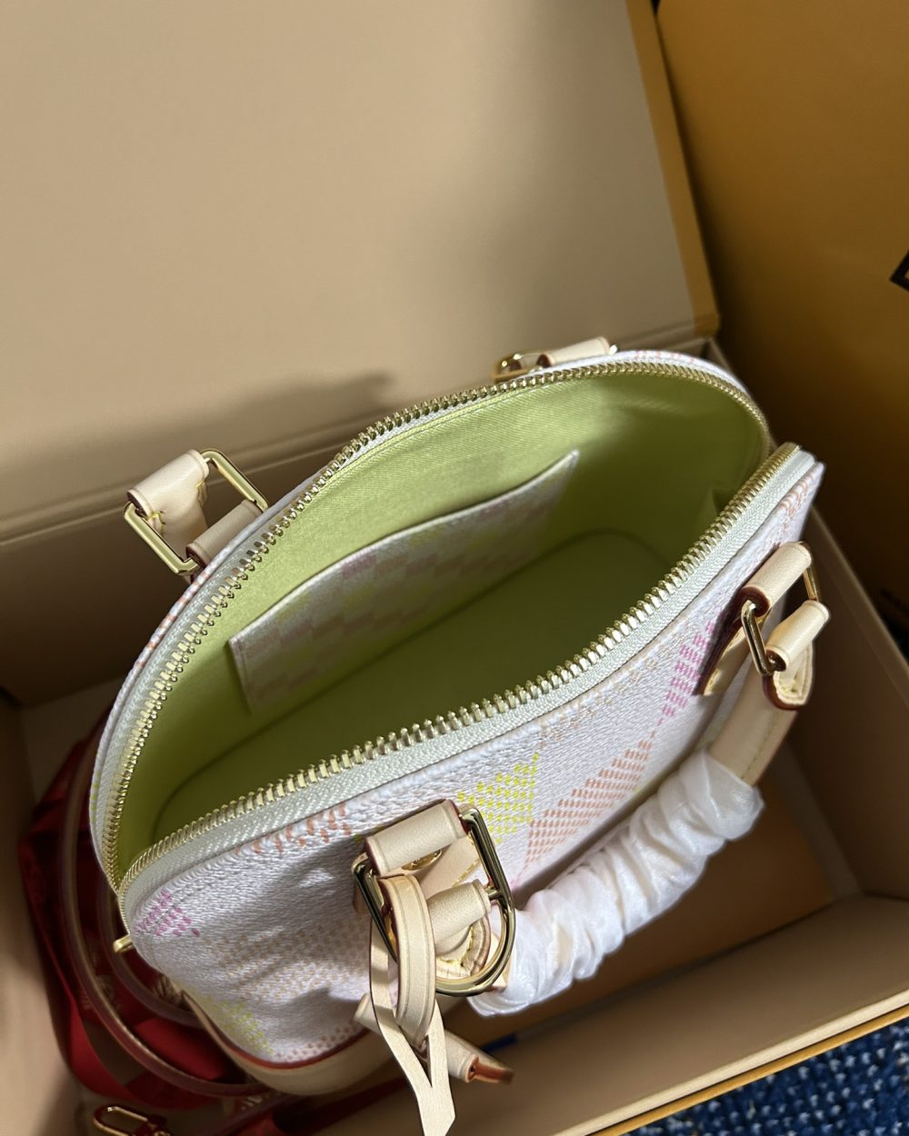 1:1 Replica Louis Vuitton LV Alma BB D15 Luxury Bag For Women N40516 - 23.5cm