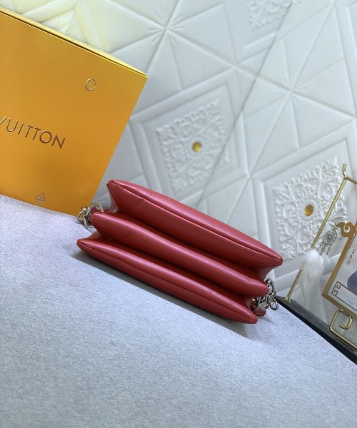 1:1 Replica Louis Vuitton Coussin PM Date Red M59275 Luxury Bag For Women -  26cm