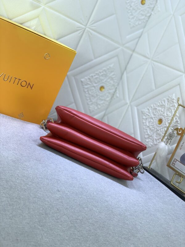 1:1 Replica Louis Vuitton Coussin PM Date Red M59275 Luxury Bag For Women -  26cm