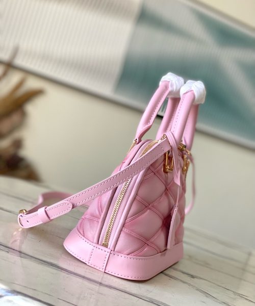 1:1 Replica Louis Vuitton LV Alma BB Malletage Luxury Bag For Women M24453 - 23.5cm